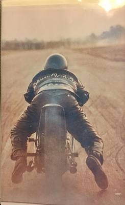 cncenginedynamics:Tommy Grazias on his twin engine Triumph -