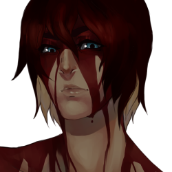 sacredhuntress:  bloody armin is really cool  ///// i’m working