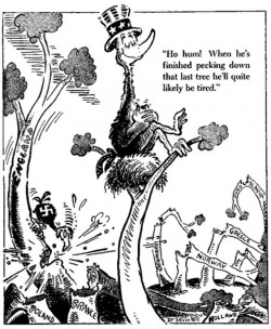 noirandchocolate:  sktagg23:  Dr. Seuss was not even in the general
