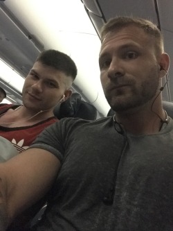 austinwolfff:  Flying to Mykonos now. Lots of pix and I will
