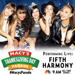 fifthharmonynews:  Catch Fifth Harmony on the Macy’s Thanksgiving