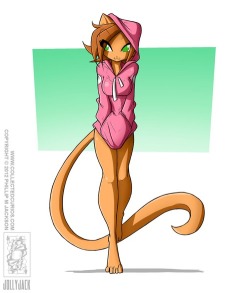 zggamarchive:  Hoodie Kat by *jollyjack