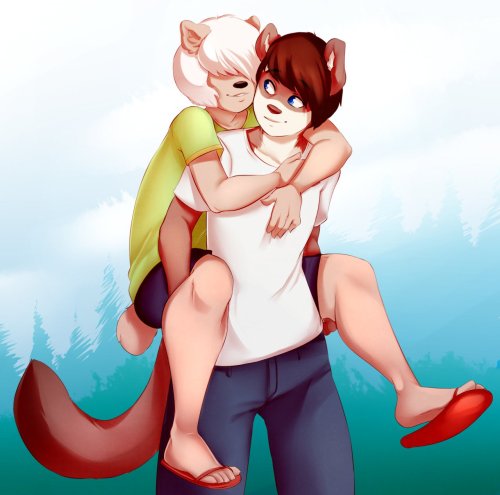 smexymutt:  Boys will be Boys by SalKitten 