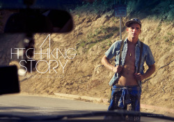 grabyourankles:  River Viiperi [soul artist mgmt] in a hitch-hiking