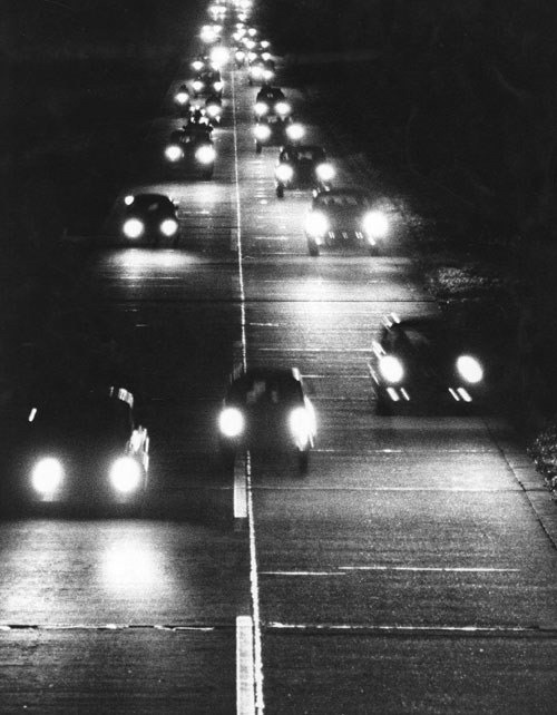 casadabiqueira:  Autobahn bei Nacht [Motorway at night]  Peter