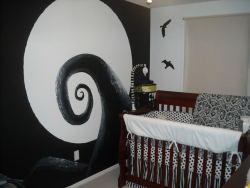 sassybows:  Tim Burton nursery. Found on Pinterest. THIS IS HAPPENING!