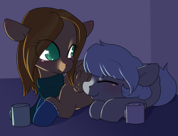 bubblepopmod:Movie night with Rue and Eleanortbh they are probably