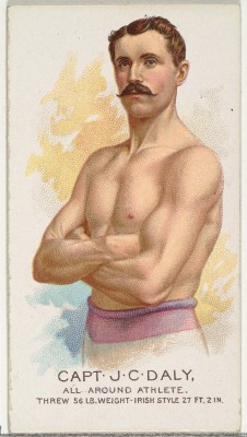   ‘Captain J.C. Daly, All Around Athlete (1888), Allen &