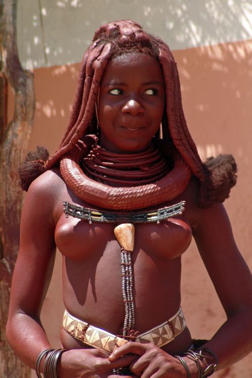 Namibian Himba by Charles Roffey.