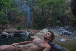 nudelife75:  Camping and soaking at Sykes Hot Springs, Big Sur NudeLife75 MassageMe75 Alx75 