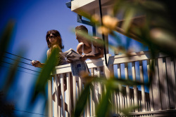 LUMETE SUNGLASS CAMPAIGN (lost weekend - balcony) models : Caitriona