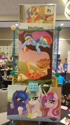 If you’re at Babscon this weekend, come say hi! My table