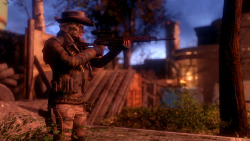 mearalikesmead:  FO4! Fooling around with weapon mods, ENB, clipping