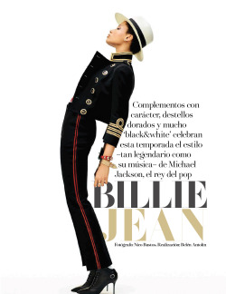 hellyeahblackmodels: “Billie Jean” - Vogue España August
