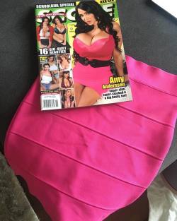 As seen in my score magazine cover #pinkskirt have a little piece