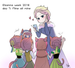   Elsanna Week day 7: Mine All Mine   