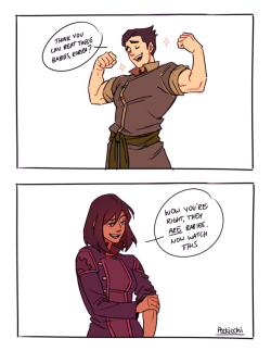 pockicchi:  this is why korra never wears long sleevestwitter