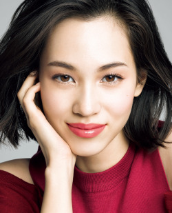 teammizuhara:    Kiko Mizuhara for Shiseido MAQuillAGE Spring/Summer