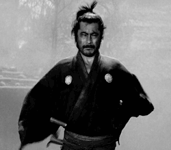 nationalfilmsociety:  Toshiro Mifune in Yojimbo. 