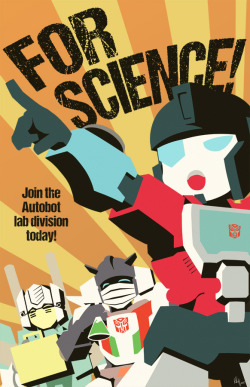 eikuuhyoart:  ~“For Science” print giveaway~There was a slight