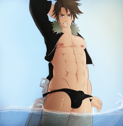 gasaiv:  Squall commission OWOfollow me at my :Patreon: https://www.patreon.com/GasaiV