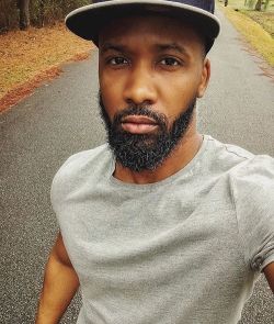 blackbeardedmen:  @the_l_word #blackbeardedmen #melanin #blackmen