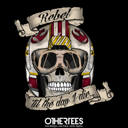 othertees:  “Rebel Helmet” by RebelArt T-shirt on