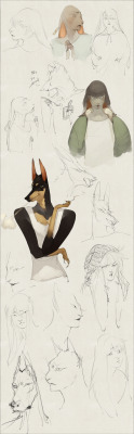 whitefoxcub:  -Jack Sketches-  A sketch dump of some potential