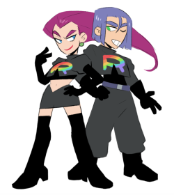kianamaiart:does team rocket is gay? the truth do come out!
