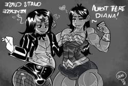DMS - wonder woman and zatannaday 5!life, power and gender swap!