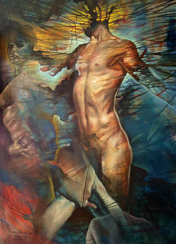 Jakub Kujawa / Poznan, Poland.“Analysis of the despair”oil