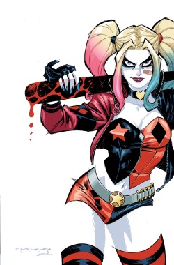 kharyrandolph:  Harley Quinn #1 Variant Cover by Khary Randolph