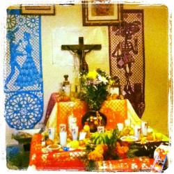 Mi ofrenda del día de Muertos!! #diademuertos #mexico #tradiciones