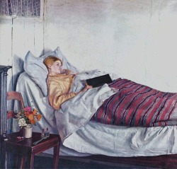 tamburina:  Michael Ancher, The Sick Girl, 1882 