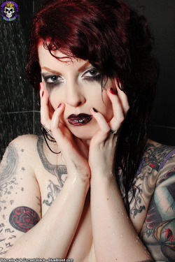 gothic-sluts:  Penny Poison on Blue Blood VIP and GothicSluts.com