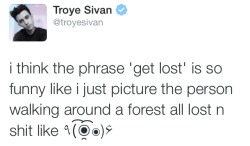 tidily-oakdizzle:  troyesivanisjesus:  is he ok?  Is he ever