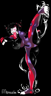 pumspread:Akane  is channeling her inner Juri for Halloween guys