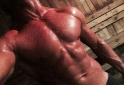 Dolph Ziggler’s sauna selfie 