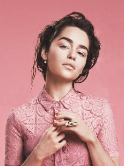 uirs:  Emilia Clarke for Flare magazine 