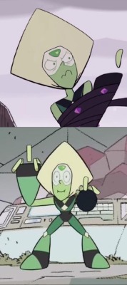 Peridot: “Humans seem to react strongly to this hand gesture.
