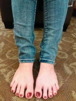 Wife in jeans  Who wants to see more like this. Maybe with some