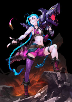 Jinx - league of legends by asuka111 