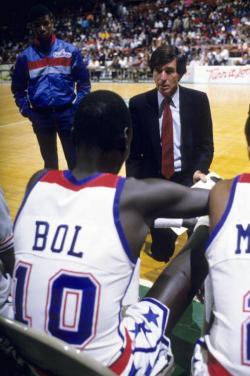 BACK IN THE DAY |2/26/87| Manute Bol blocked 15 shots in a 100-94