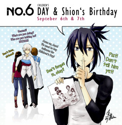 ahikuboruchi:  NO. 6 DAY & SHION’S BIRTHDAY | September