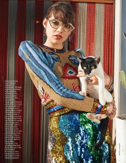 glassdew:“Crazy Remix” by Annabel Mehran for ELLE Italia