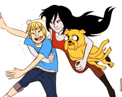 that one AT episode came on tv where marceline and ghosty friends