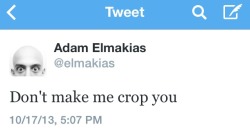elmakias:  ghost-onthealtar:  This is my favorite thing Adam