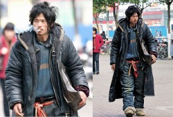 stunningpicture:  This homeless guy from China looks badass.