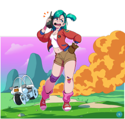 booster-pack-arts: That’s one sassy ass Bulma! Looks like her