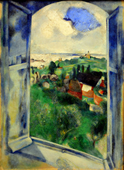 La fenetre sur l’ll de Brehat, Marc Chagall (1924)Kunsthaus